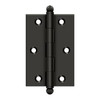 Deltana Hardware Deltana CH3020 SERIES SOLID BRASS 3" X 2" CABINET HINGES WITH BALL TIPS 
