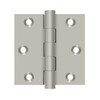 Deltana Hardware Deltana DSB3 SERIES SOLID BRASS 3" X 3" SQUARE HINGE 