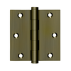 Deltana DSB35B SERIES SOLID BRASS BALL BEARING 3-1/2" X 3-1/2" SQUARE HINGE