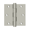 Deltana DSB35B SERIES SOLID BRASS BALL BEARING 3-1/2" X 3-1/2" SQUARE HINGE