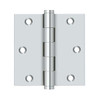 Deltana Hardware Deltana DSB35B SERIES SOLID BRASS BALL BEARING 3-1/2" X 3-1/2" SQUARE HINGE 