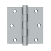 Deltana DSB35R SERIES SOLID BRASS 3-1/2" X 3-1/2" SQUARE HINGE