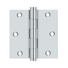 Deltana Hardware Deltana DSB35R SERIES SOLID BRASS 3-1/2" X 3-1/2" SQUARE HINGE 