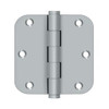 Deltana Hardware Deltana DSB35R5R SERIES RESIDENTIAL SOLID BRASS 3-1/2" X 3-1/2" X 5/8" RADIUS HINGES 