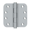 Deltana Hardware Deltana DSB4R5 SERIES 4" X 4" X 5/8" RADIUS HINGES SOLID BRASS 