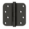Deltana Hardware Deltana DSB4R5RZ SERIES 4" X 4" X 5/8" RADIUS HINGE / ZIG-ZAG SOLID BRASS 