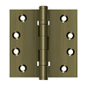 Deltana DSB45B-DSB45NB SERIES 4-1/2" X 4-1/2" SQUARE HINGES BALL BEARINGS SOLID BRASS