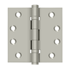 Deltana DSB45B-DSB45NB SERIES 4-1/2" X 4-1/2" SQUARE HINGES BALL BEARINGS SOLID BRASS