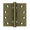 Deltana Hardware Deltana DSB45B-DSB45NB SERIES 4-1/2" X 4-1/2" SQUARE HINGES BALL BEARINGS SOLID BRASS 
