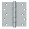 Deltana DSB66BB SERIES 6" X 6" SQUARE HINGES, BALL BEARINGS, SOLID BRASS