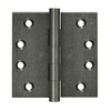 Deltana Hardware DELTANA DSB4 4" X 4" SQUARE HINGES DISTRESSED FINISHES SOLID BRASS 