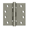 DELTANA DSB4NB 4" X 4" SQUARE HINGES NRP, BALL BEARINGS DISTRESSED FINISHES SOLID BRASS