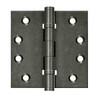 Deltana Hardware DELTANA DSB4NB 4" X 4" SQUARE HINGES NRP, BALL BEARINGS (PAIR) DISTRESSED FINISHES SOLID BRASS 
