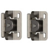  Amerock SELF-CLOSING, SINGLE DEMOUNTABLE,  1/2 In (13 Mm) Overlay PARTIAL WRAP Hinge BPR8719 