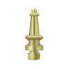 Deltana Hardware Deltana DSST STEEPLE TIP Finials Solid Brass 