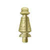 Deltana DSPUT ORNATE TIP Finials Solid Brass