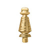Deltana Hardware Deltana DSPUT ORNATE TIP Finials Solid Brass 