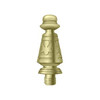 Deltana Hardware Deltana DSPUT ORNATE TIP Finials Solid Brass 