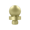 Deltana DSBTL BALL TIP Finials For 6" X 6" Hinges Solid Brass