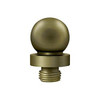 Deltana Hardware Deltana DSBTL BALL TIP Finials For 6" X 6" Hinges Solid Brass 
