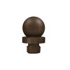 Deltana Hardware Deltana DSBT DISTRESSED BALL TIP Finials Solid Brass 