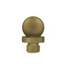 Deltana Hardware Deltana DSBT DISTRESSED BALL TIP Finials Solid Brass 