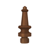 Deltana DSST DISTRESSED BALL TIP Finials Solid Brass