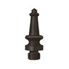 Deltana Hardware Deltana DSST DISTRESSED BALL TIP Finials Solid Brass 