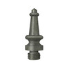 Deltana Hardware Deltana DSST DISTRESSED BALL TIP Finials Solid Brass 