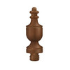 Deltana Hardware Deltana DSUT DISTRESSED URN TIP Finials Solid Brass 
