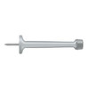 Deltana Hardware Deltana BDS425 4" BASEBOARD DOOR BUMPER, SOLID BRASS 