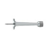 Deltana Hardware Deltana BDS30 3-1/4" BASEBOARD DOOR BUMPER, SOLID BRASS 