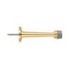 Deltana Hardware Deltana BDS30 3-1/4" BASEBOARD DOOR BUMPER, SOLID BRASS 
