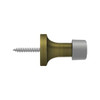 Deltana Hardware Deltana BDS125 1-3/8" BASEBOARD DOOR BUMPER, SOLID BRASS 