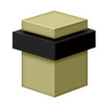 Deltana Hardware Deltana UFBS25 SQUARE UNIVERSAL FLOOR BUMPER 2-1/2", SOLID BRASS 