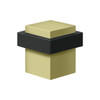 Deltana Hardware Deltana UFBS138 SQUARE UNIVERSAL FLOOR BUMPER 1-3/8", SOLID BRASS 
