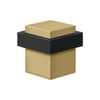 Deltana Hardware Deltana UFBS138 SQUARE UNIVERSAL FLOOR BUMPER 1-3/8", SOLID BRASS 