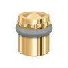 Deltana Hardware Deltana UFBP4505 ROUND UNIVERSAL FLOOR BUMPER PATTERN CAP 1-5/8", SOLID BRASS 