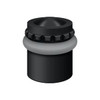 Deltana Hardware Deltana UFBP4505 ROUND UNIVERSAL FLOOR BUMPER PATTERN CAP 1-5/8", SOLID BRASS 