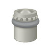 Deltana Hardware Deltana UFBP4505 ROUND UNIVERSAL FLOOR BUMPER PATTERN CAP 1-5/8", SOLID BRASS 