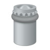 Deltana Hardware Deltana UFBP5000 ROUND UNIVERSAL FLOOR BUMPER PATTERN CAP 2-1/8", SOLID BRASS 