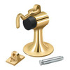 Deltana Hardware Deltana DSF444 CEMENT FLOOR MOUNT BUMPER W/ HOLDER, SOLID BRASS 
