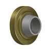 Deltana Hardware Deltana WB238 CONCAVE FLUSH BUMPER 2-3/8" DIAMETER SOLID BRASS 