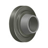Deltana Hardware Deltana WB238 CONCAVE FLUSH BUMPER 2-3/8" DIAMETER SOLID BRASS 