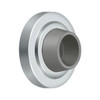 Deltana Hardware Deltana WB238 CONCAVE FLUSH BUMPER 2-3/8" DIAMETER SOLID BRASS 