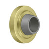 Deltana Hardware Deltana WB238 CONCAVE FLUSH BUMPER 2-3/8" DIAMETER SOLID BRASS 