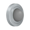 Deltana Hardware Deltana WBC238 CONVEX FLUSH BUMPER 2-3/8" DIAMETER SOLID BRASS 