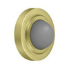 Deltana Hardware Deltana WBC238 CONVEX FLUSH BUMPER 2-3/8" DIAMETER SOLID BRASS 