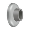 Deltana Hardware Deltana WB250 WALL MOUNT CONCAVE FLUSH BUMPER, 2-1/2" DIAMETER SOLID BRASS 