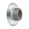 Deltana Hardware Deltana WB250 WALL MOUNT CONCAVE FLUSH BUMPER, 2-1/2" DIAMETER SOLID BRASS 